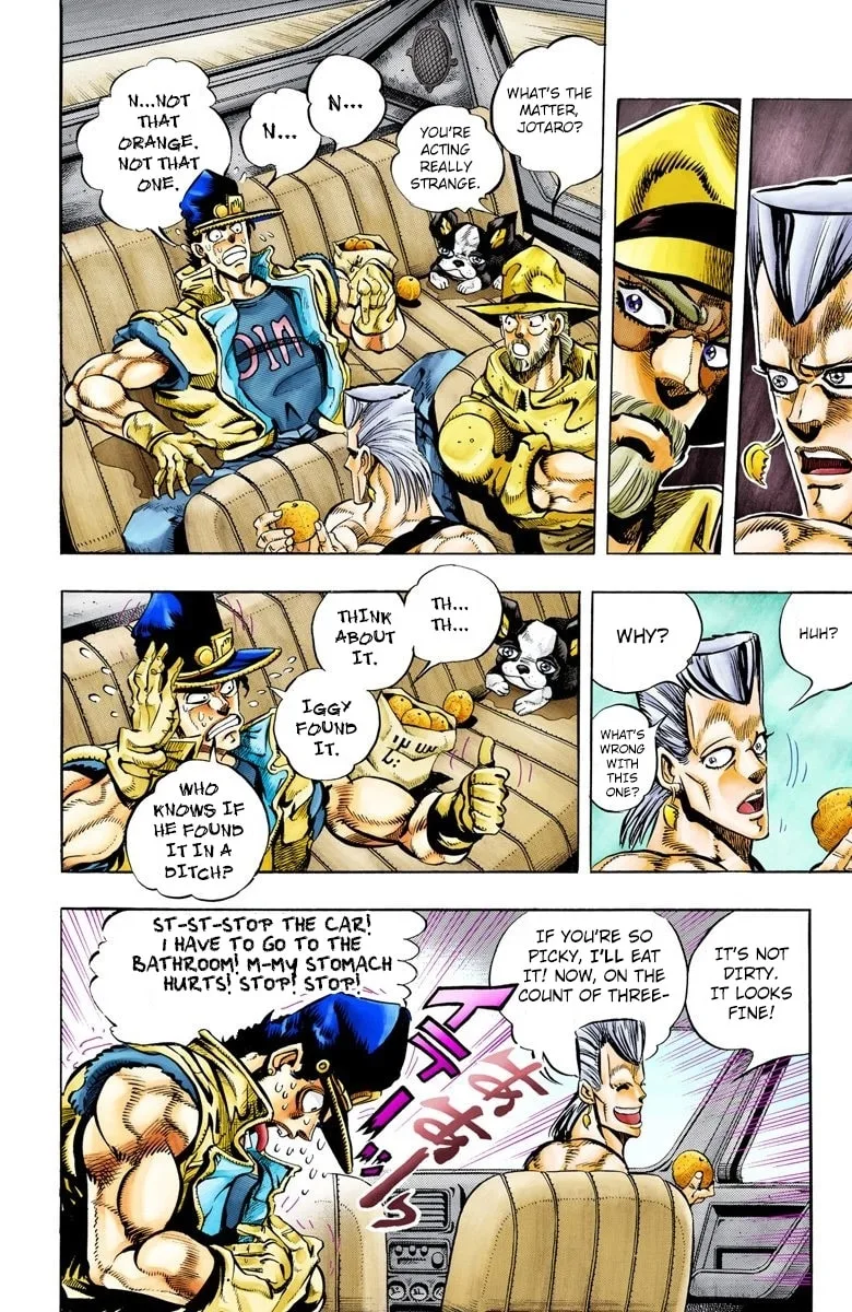 JoJo no Kimyou na Bouken Part 3: Stardust Crusaders Colored Manga β Chapter 79 β Page 8