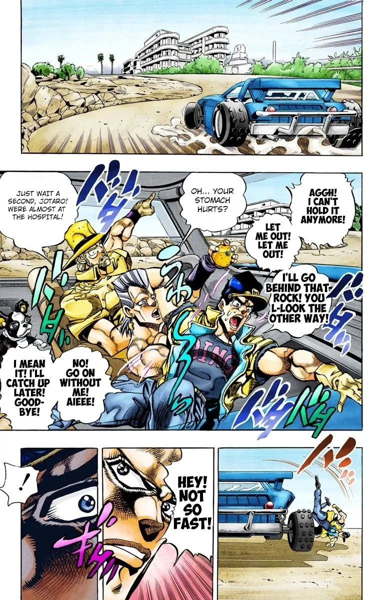 JoJo no Kimyou na Bouken Part 3: Stardust Crusaders Colored Manga β Chapter 79 β Page 9