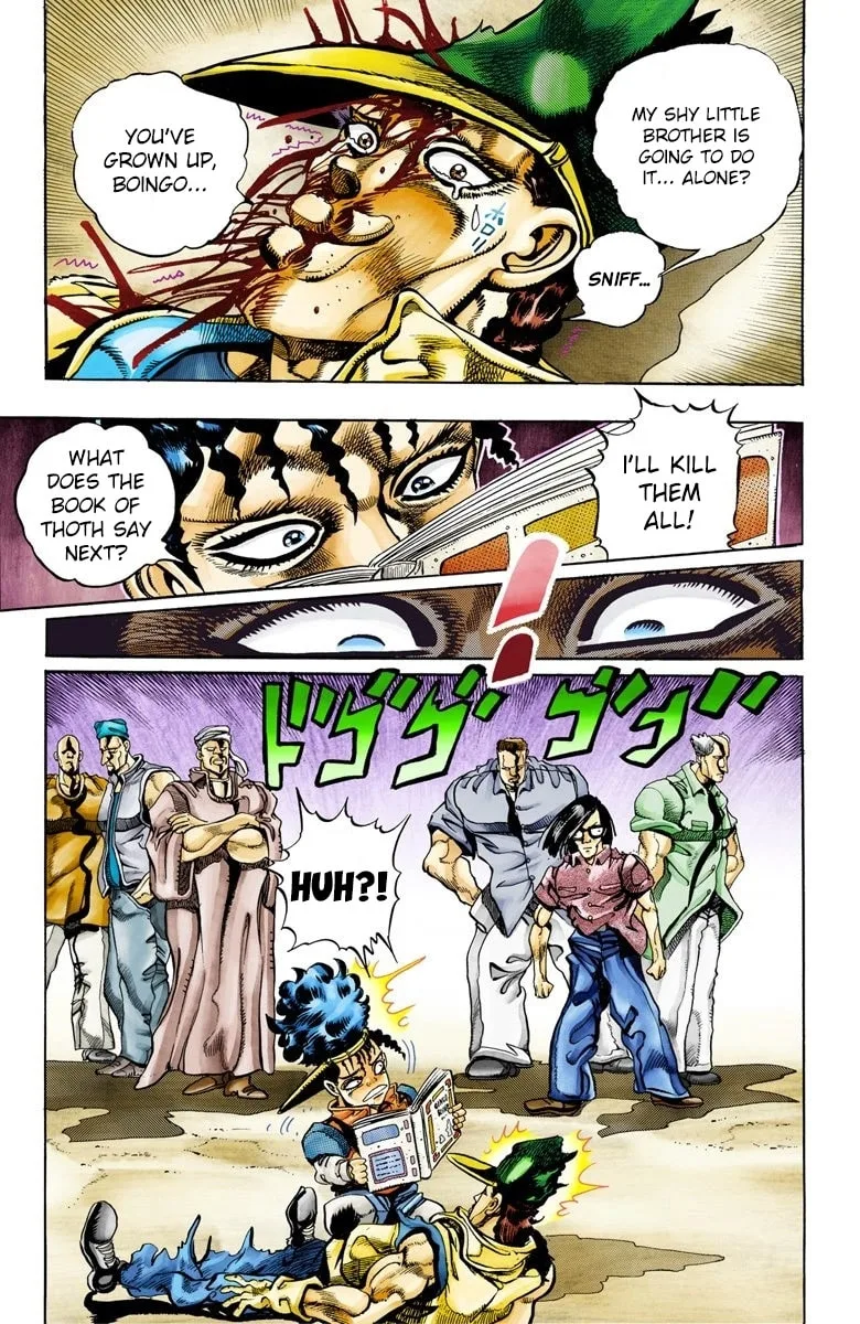 JoJo no Kimyou na Bouken Part 3: Stardust Crusaders Colored Manga β Chapter 79 β Page 17