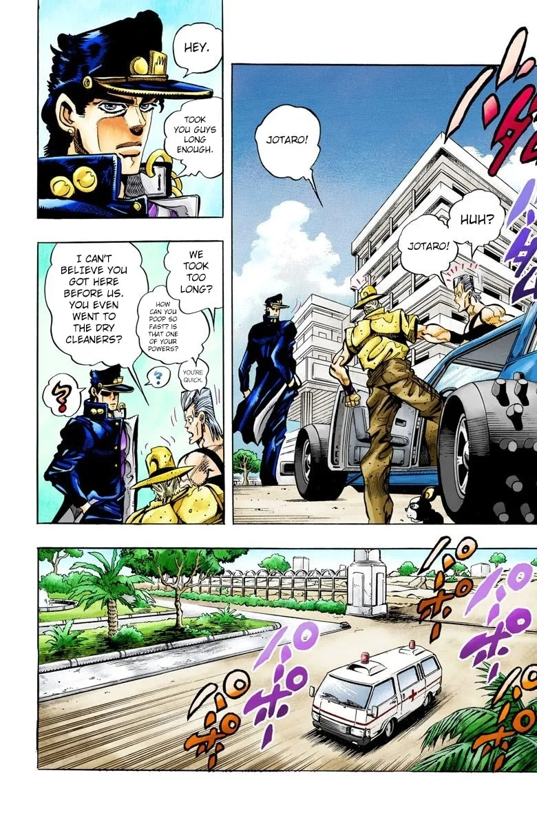 JoJo no Kimyou na Bouken Part 3: Stardust Crusaders Colored Manga β Chapter 79 β Page 20