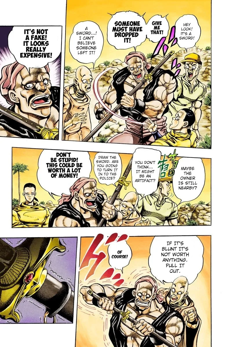 JoJo no Kimyou na Bouken Part 3: Stardust Crusaders Colored Manga β Chapter 80 β Page 4
