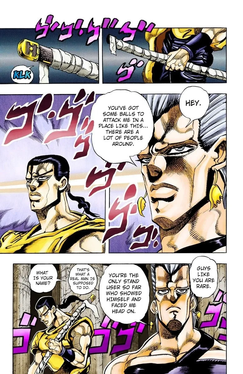 JoJo no Kimyou na Bouken Part 3: Stardust Crusaders Colored Manga β Chapter 81 β Page 6