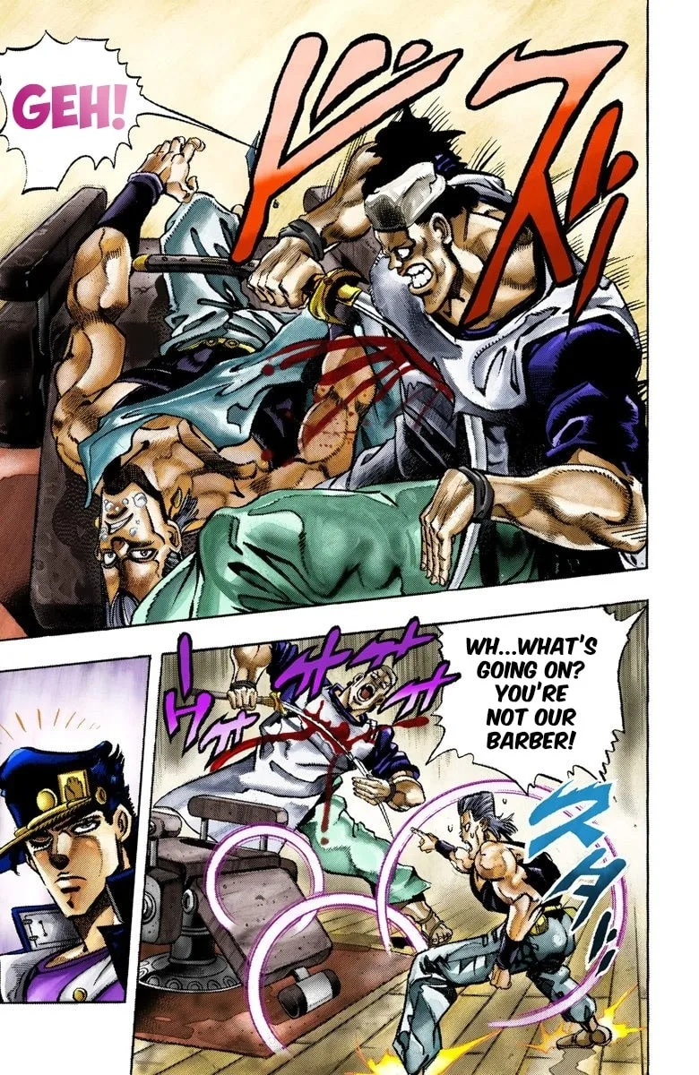 JoJo no Kimyou na Bouken Part 3: Stardust Crusaders Colored Manga — Chapter 82 — Page 12