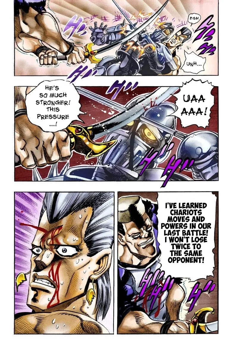JoJo no Kimyou na Bouken Part 3: Stardust Crusaders Colored Manga — Chapter 82 — Page 14