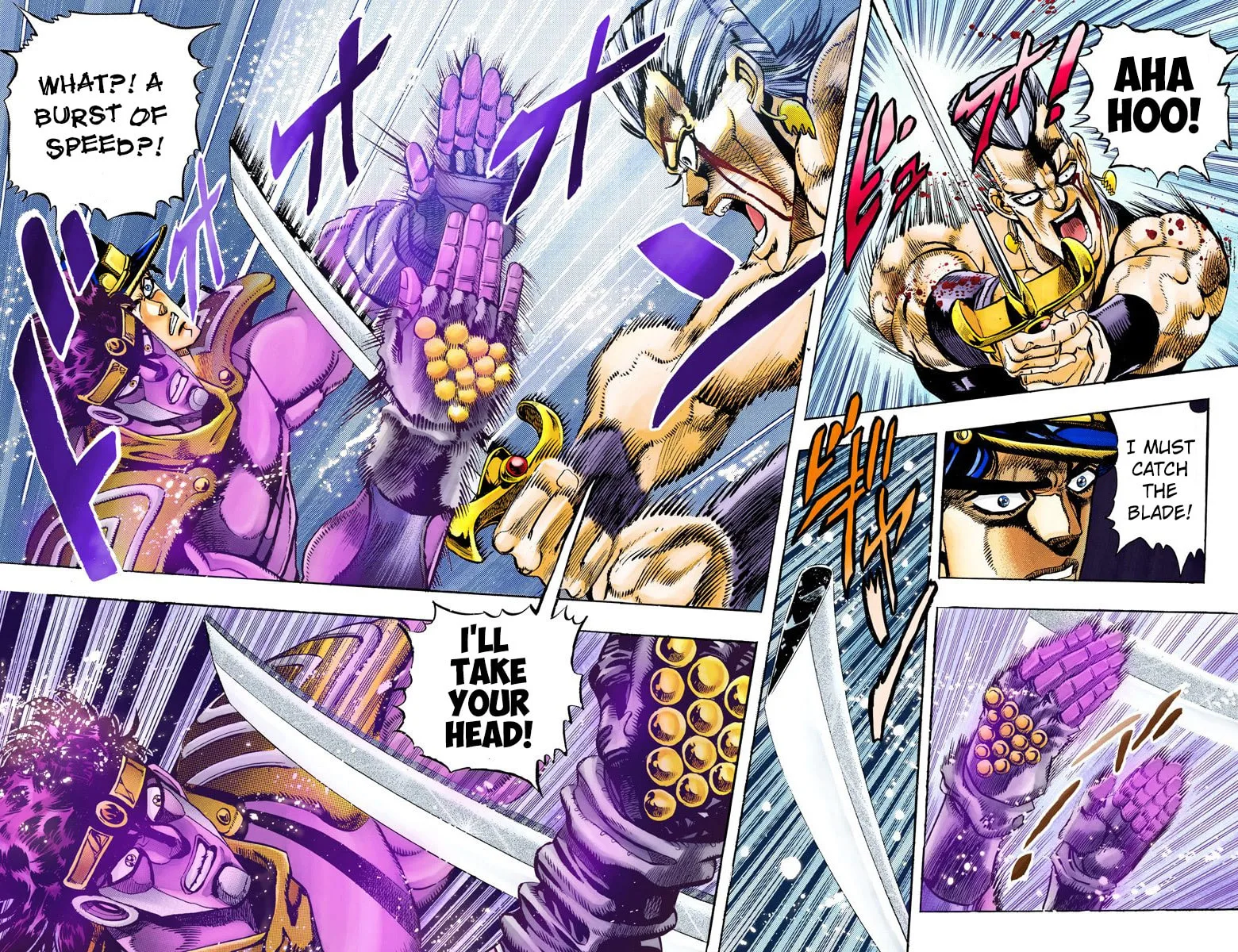 JoJo no Kimyou na Bouken Part 3: Stardust Crusaders Colored Manga — Chapter 84 — Page 8