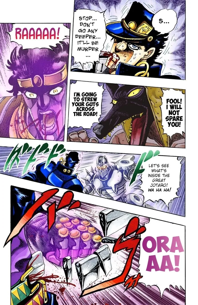 JoJo no Kimyou na Bouken Part 3: Stardust Crusaders Colored Manga β Chapter 85 β Page 3