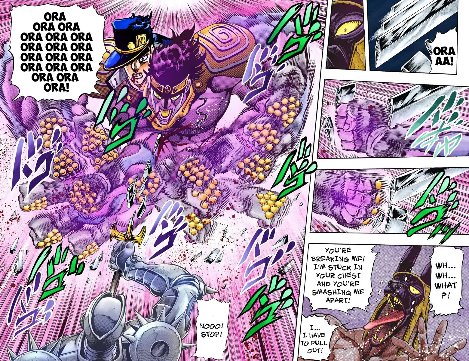 JoJo no Kimyou na Bouken Part 3: Stardust Crusaders Colored Manga β Chapter 85 β Page 4