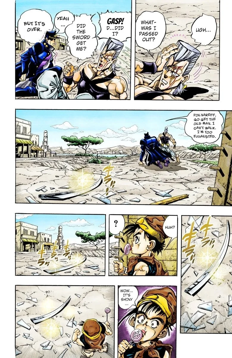 JoJo no Kimyou na Bouken Part 3: Stardust Crusaders Colored Manga β Chapter 85 β Page 7