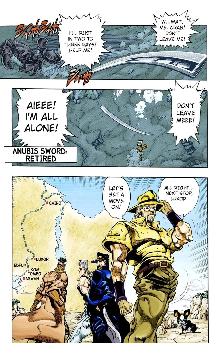 JoJo no Kimyou na Bouken Part 3: Stardust Crusaders Colored Manga β Chapter 85 β Page 18