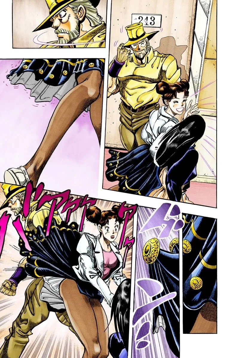 JoJo no Kimyou na Bouken Part 3: Stardust Crusaders Colored Manga β Chapter 87 β Page 7