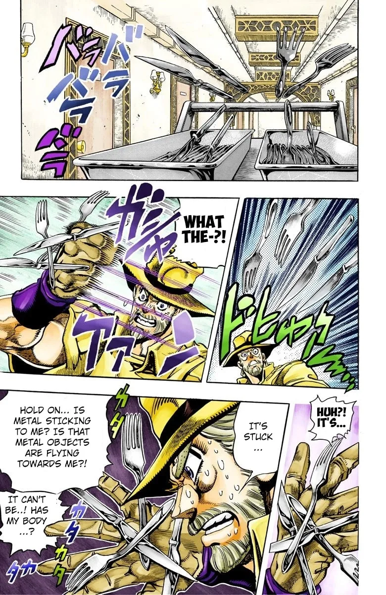 JoJo no Kimyou na Bouken Part 3: Stardust Crusaders Colored Manga β Chapter 87 β Page 11