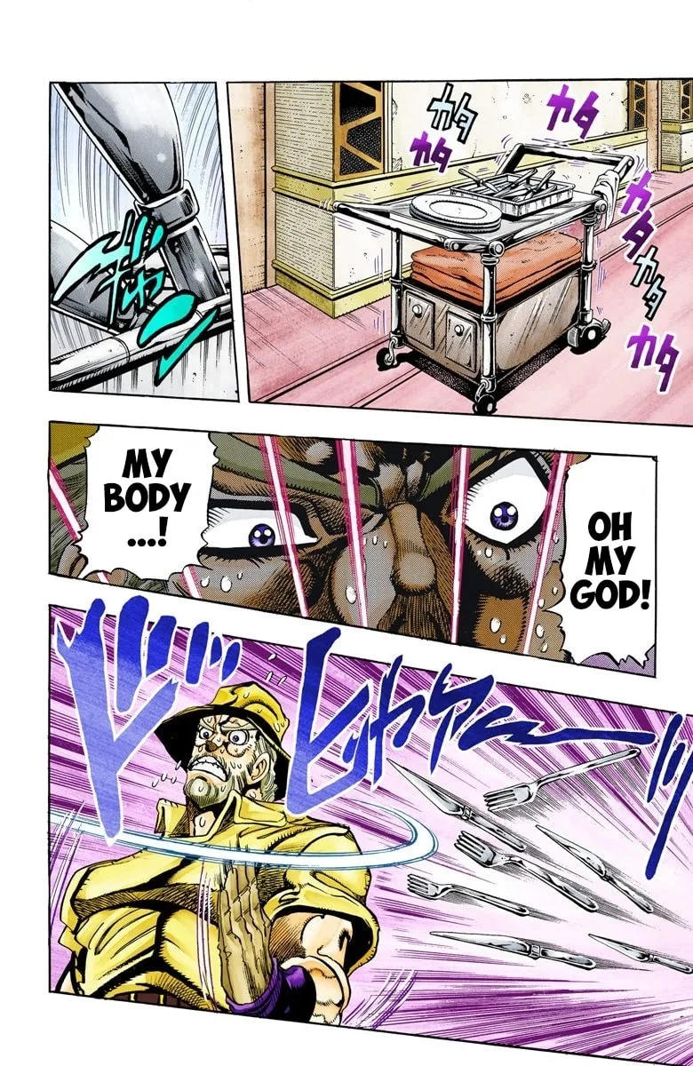 JoJo no Kimyou na Bouken Part 3: Stardust Crusaders Colored Manga β Chapter 87 β Page 12