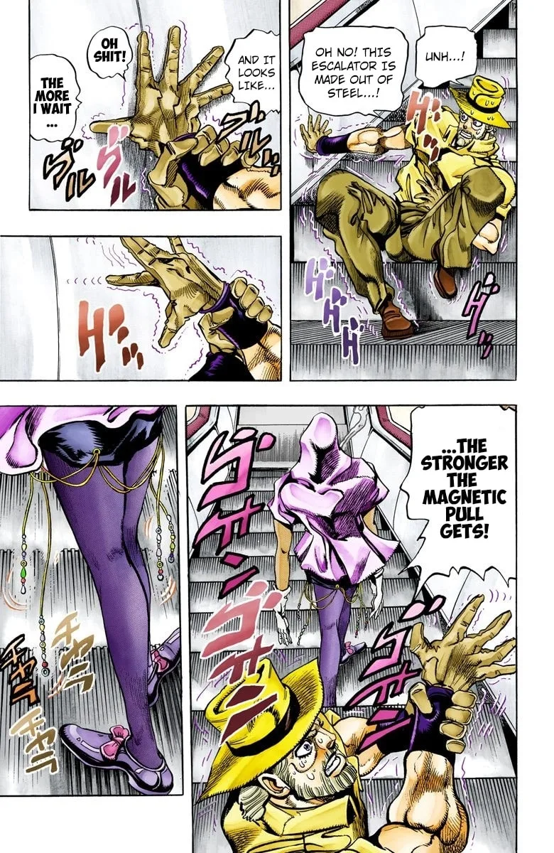 JoJo no Kimyou na Bouken Part 3: Stardust Crusaders Colored Manga β Chapter 87 β Page 15