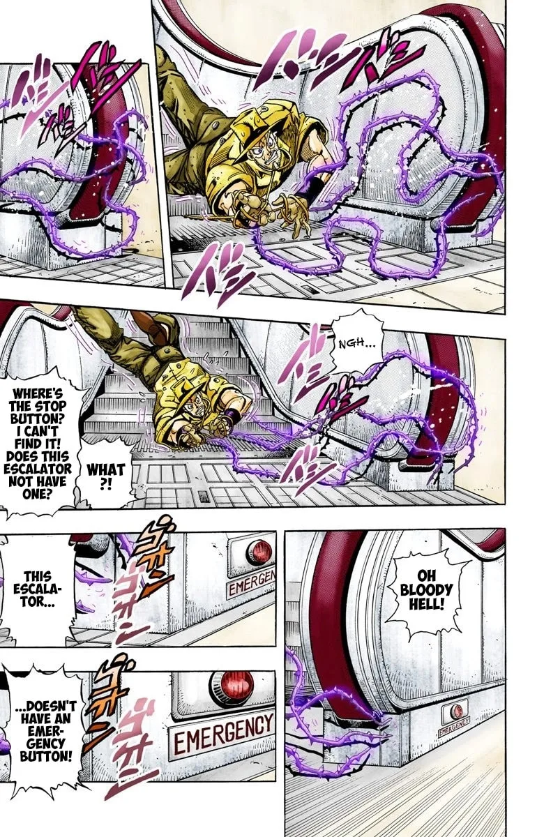 JoJo no Kimyou na Bouken Part 3: Stardust Crusaders Colored Manga β Chapter 88 β Page 3