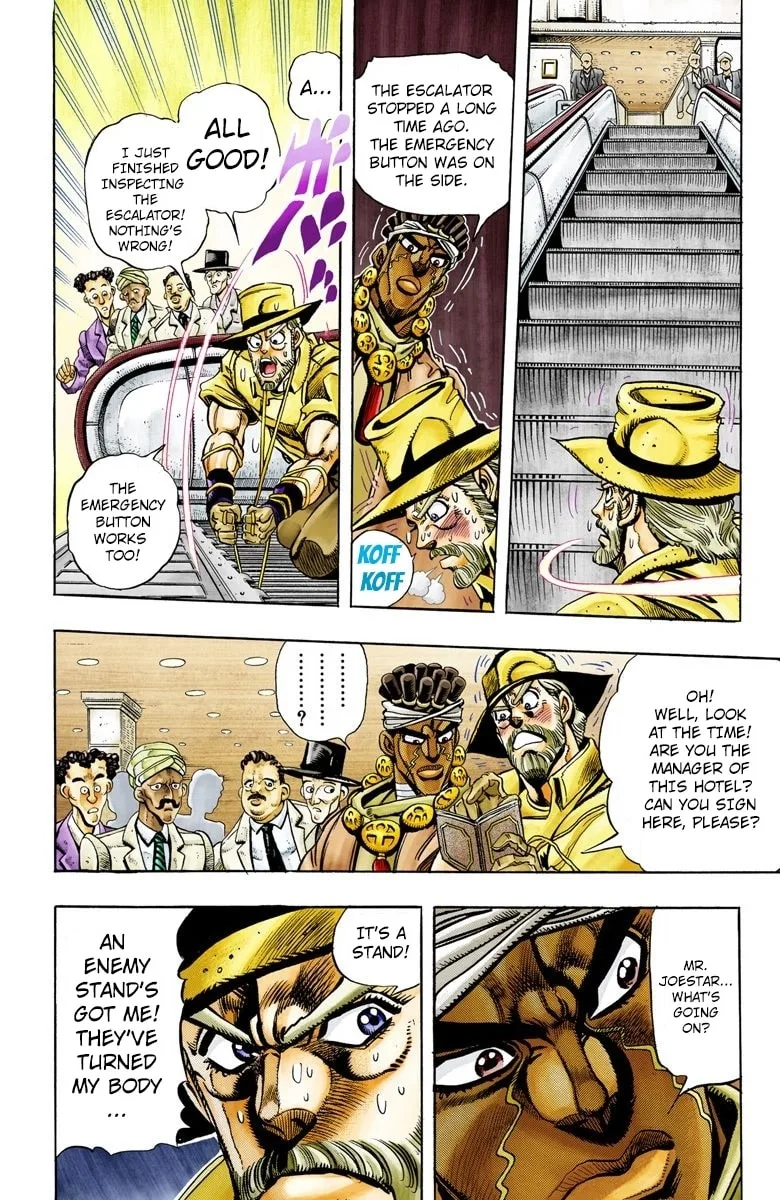 JoJo no Kimyou na Bouken Part 3: Stardust Crusaders Colored Manga β Chapter 88 β Page 6