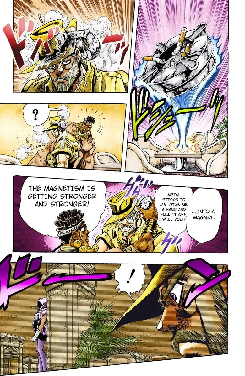 JoJo no Kimyou na Bouken Part 3: Stardust Crusaders Colored Manga β Chapter 88 β Page 7
