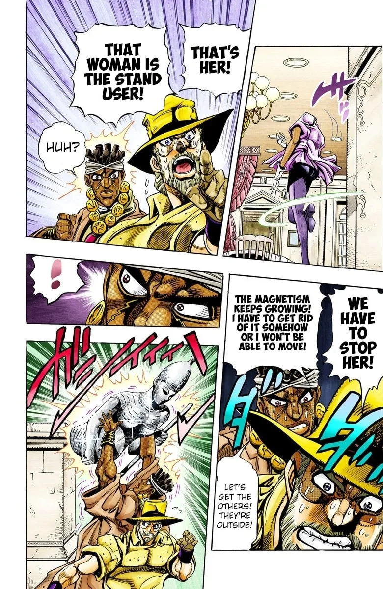 JoJo no Kimyou na Bouken Part 3: Stardust Crusaders Colored Manga β Chapter 88 β Page 8