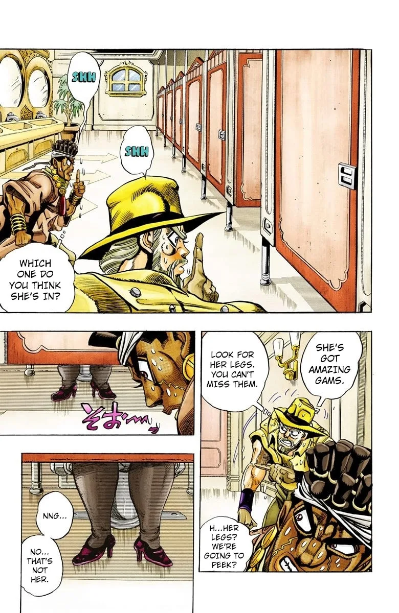 JoJo no Kimyou na Bouken Part 3: Stardust Crusaders Colored Manga β Chapter 88 β Page 11