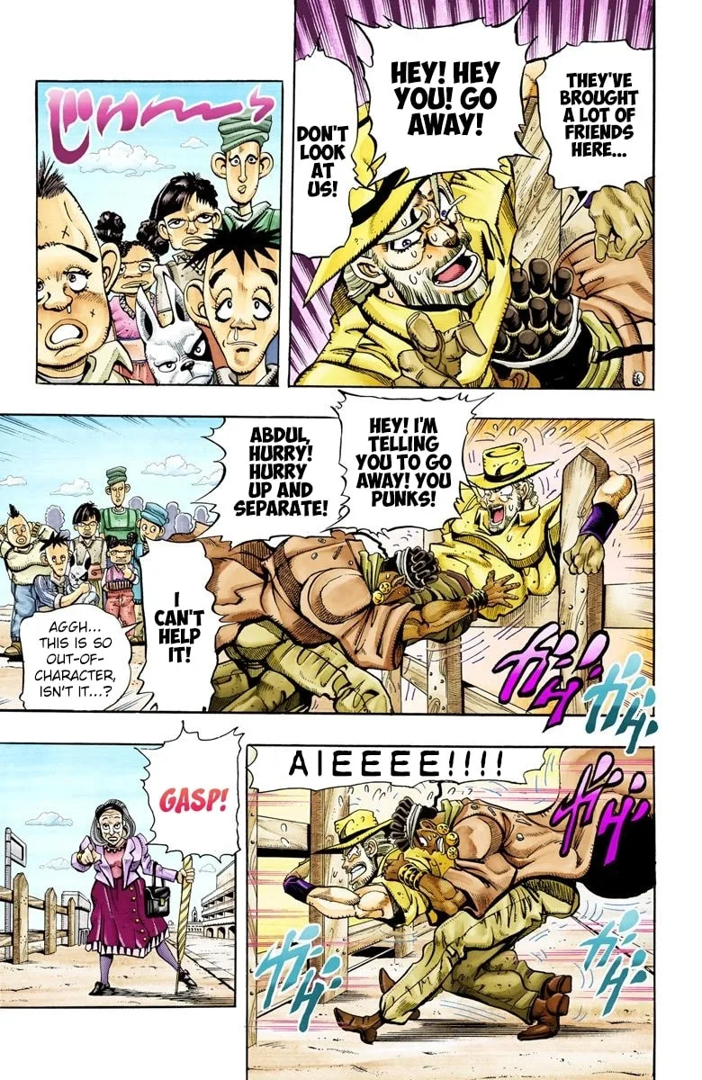 JoJo no Kimyou na Bouken Part 3: Stardust Crusaders Colored Manga β Chapter 89 β Page 8