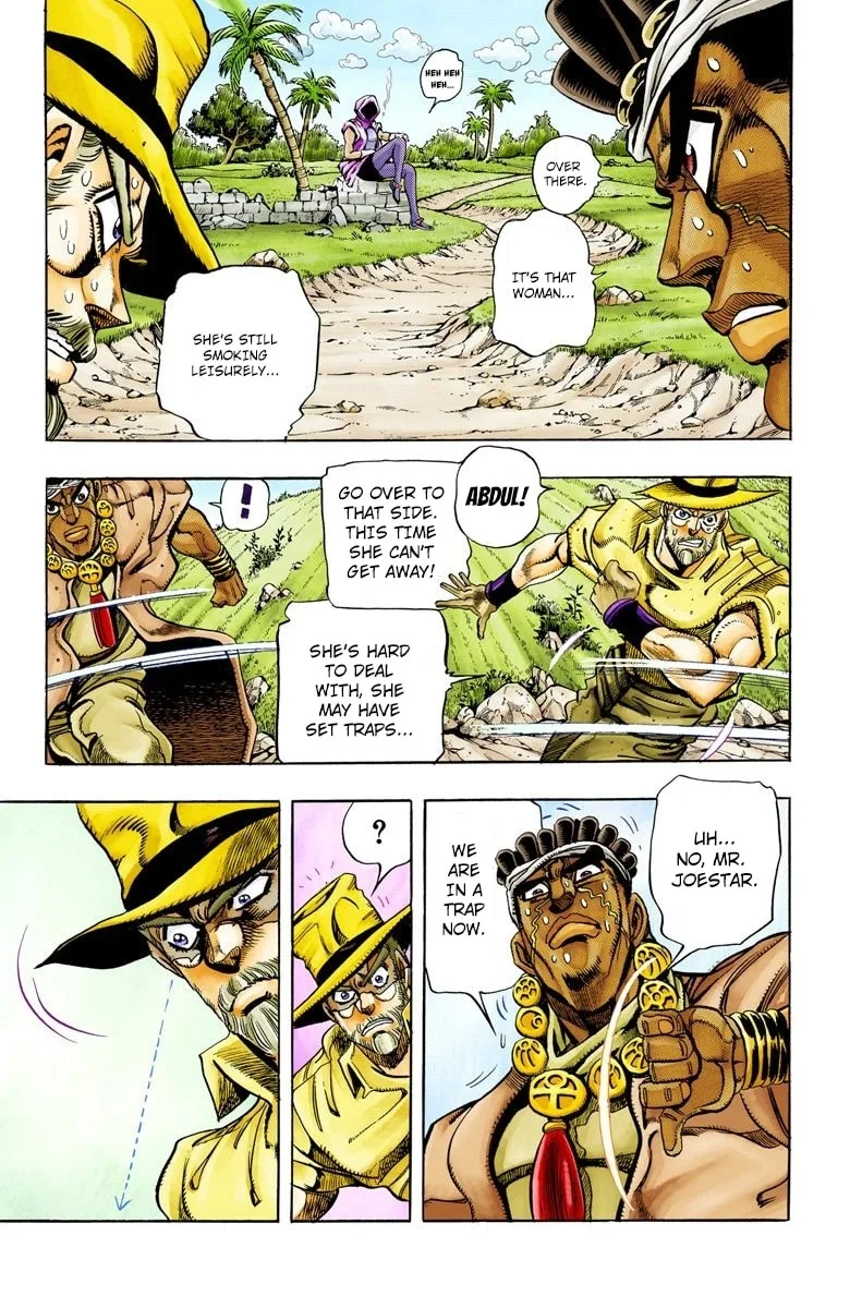 JoJo no Kimyou na Bouken Part 3: Stardust Crusaders Colored Manga β Chapter 89 β Page 12