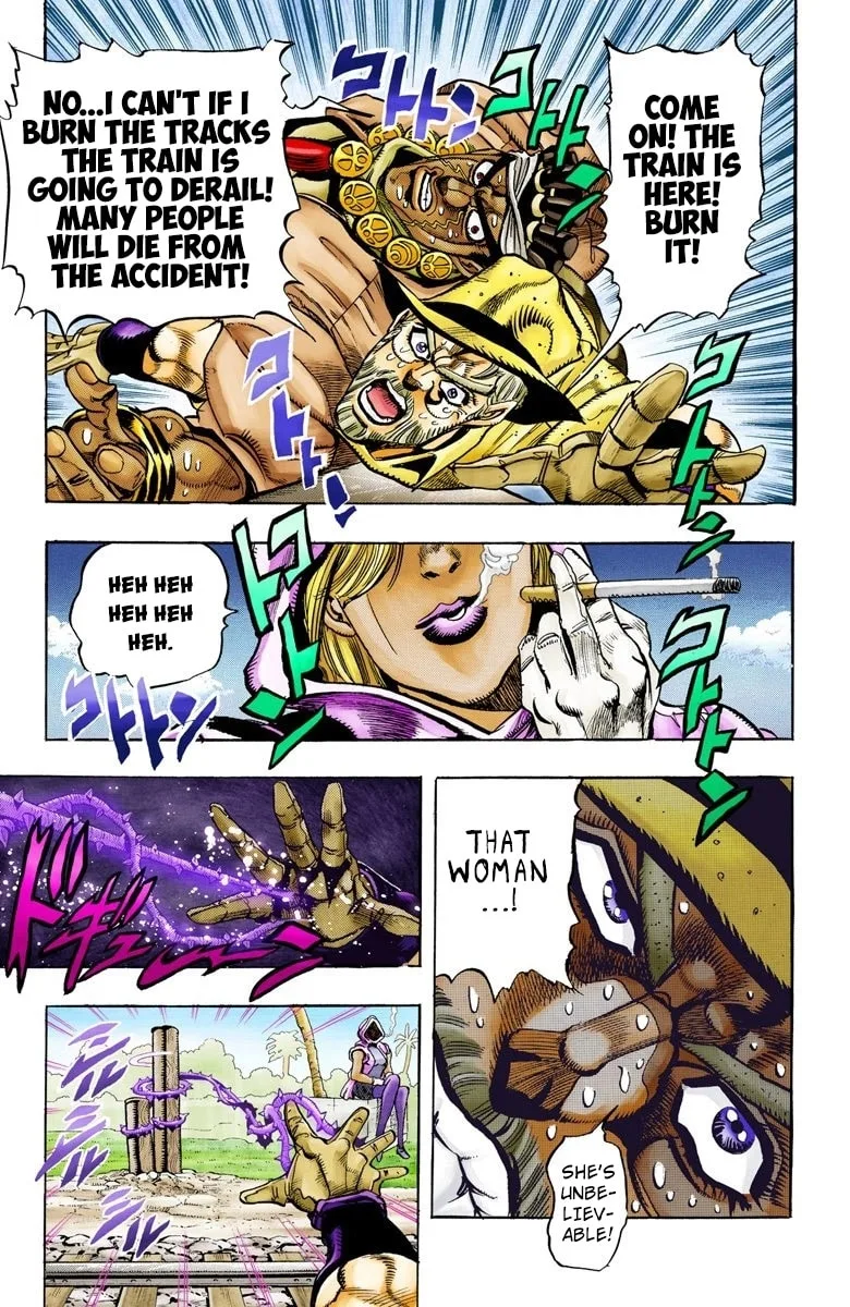 JoJo no Kimyou na Bouken Part 3: Stardust Crusaders Colored Manga β Chapter 89 β Page 16