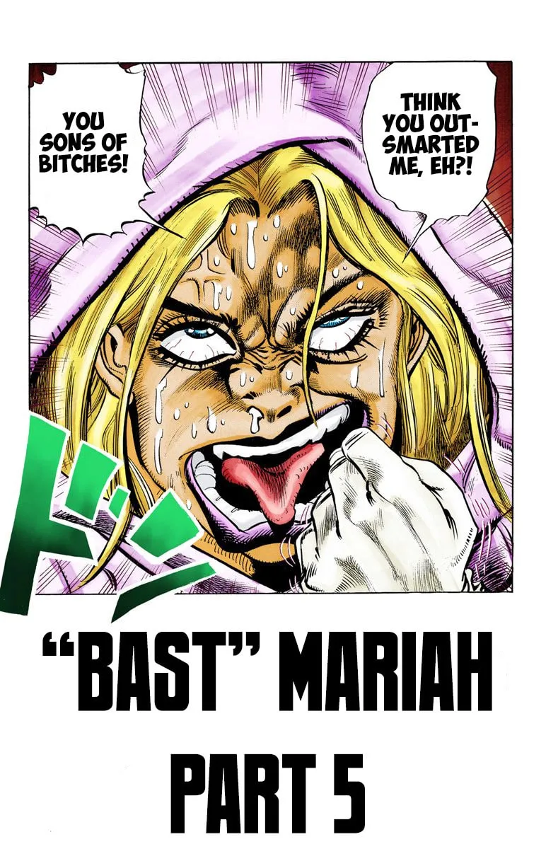 JoJo no Kimyou na Bouken Part 3: Stardust Crusaders Colored Manga — Chapter 90 — Page 1