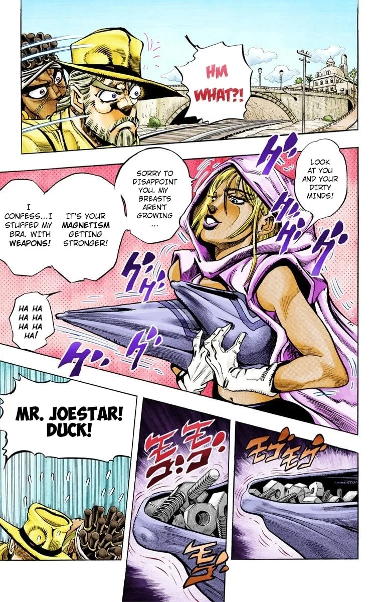 JoJo no Kimyou na Bouken Part 3: Stardust Crusaders Colored Manga — Chapter 90 — Page 5