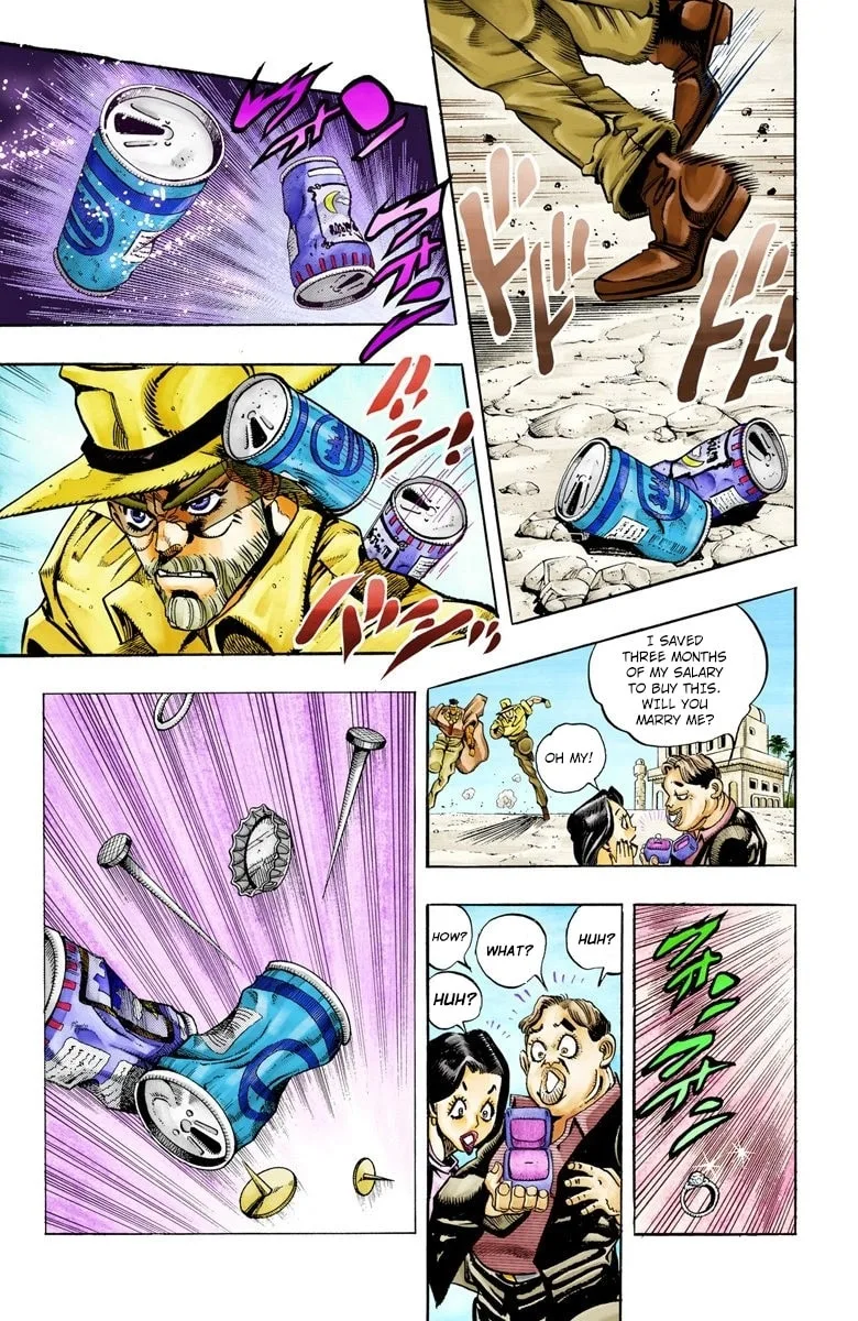 JoJo no Kimyou na Bouken Part 3: Stardust Crusaders Colored Manga — Chapter 90 — Page 11