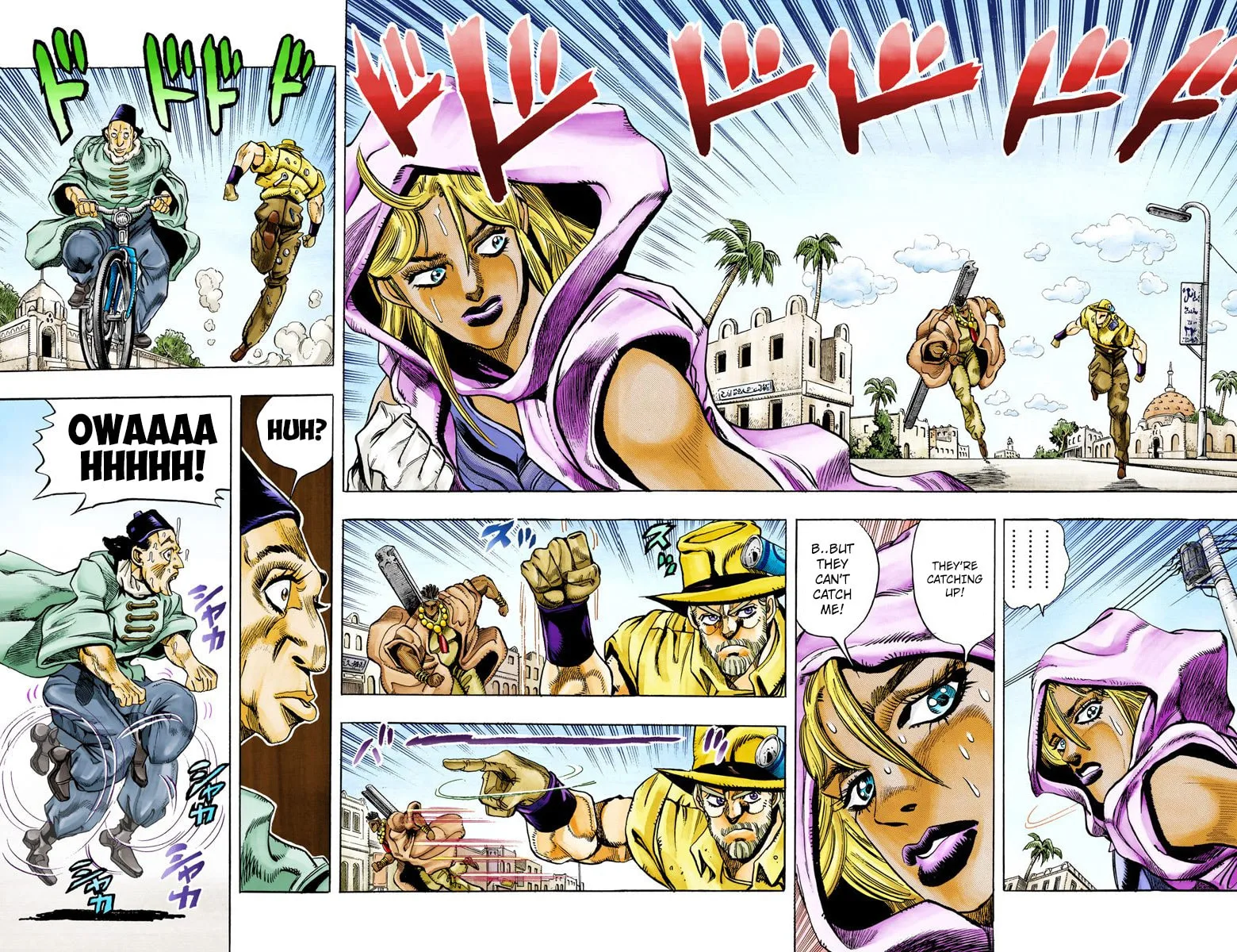 JoJo no Kimyou na Bouken Part 3: Stardust Crusaders Colored Manga — Chapter 90 — Page 12