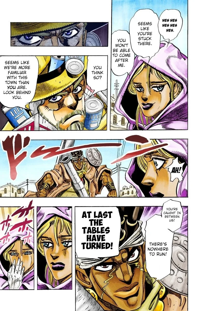 JoJo no Kimyou na Bouken Part 3: Stardust Crusaders Colored Manga — Chapter 90 — Page 16