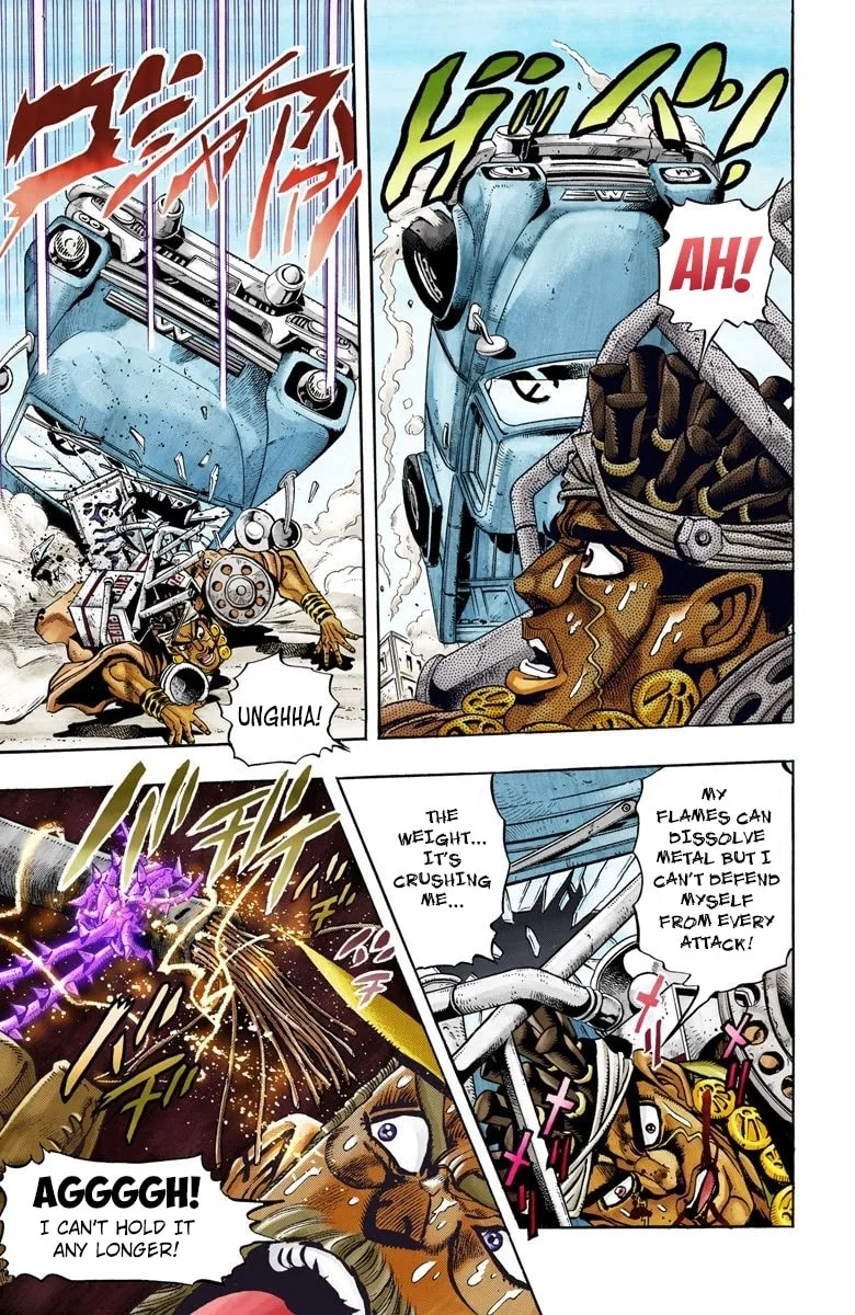 JoJo no Kimyou na Bouken Part 3: Stardust Crusaders Colored Manga β Chapter 91 β Page 6