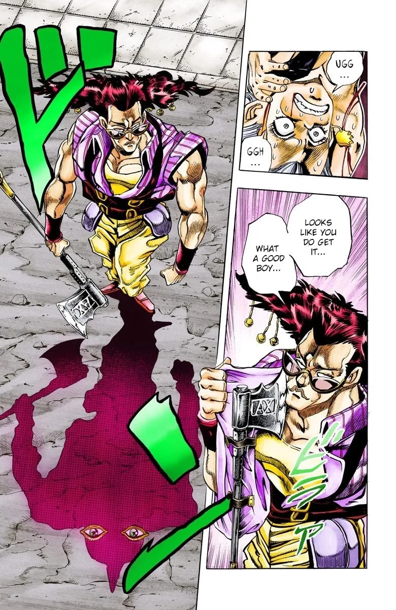 JoJo no Kimyou na Bouken Part 3: Stardust Crusaders Colored Manga β Chapter 93 β Page 9