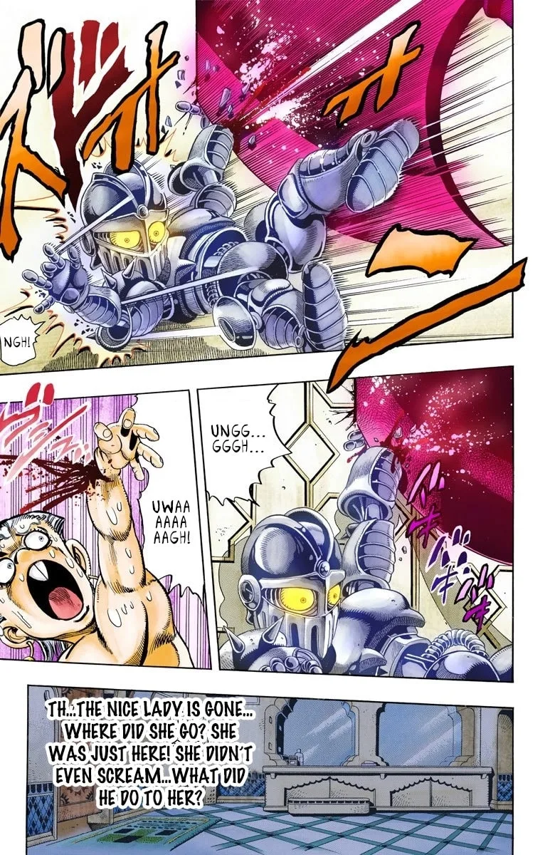 JoJo no Kimyou na Bouken Part 3: Stardust Crusaders Colored Manga β Chapter 94 β Page 7