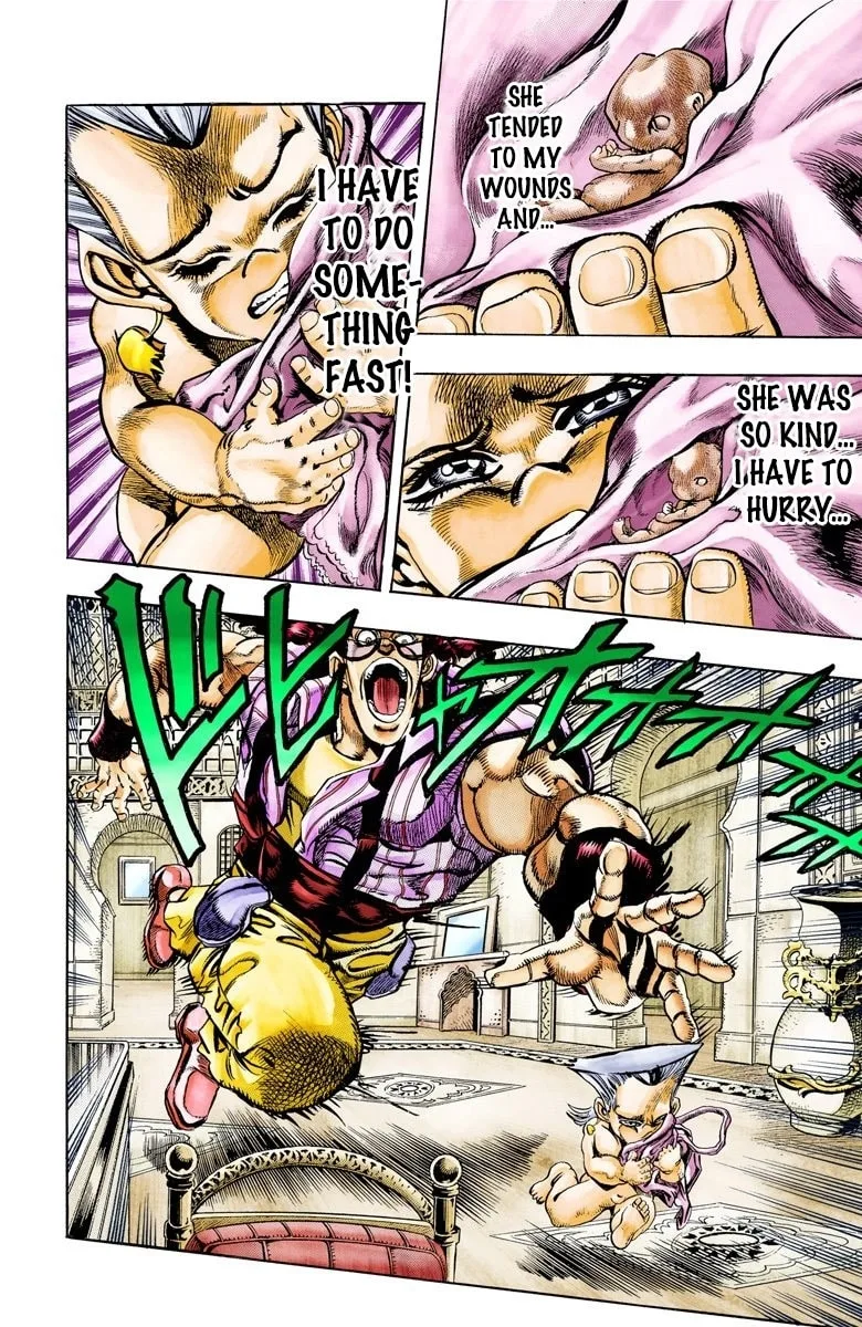 JoJo no Kimyou na Bouken Part 3: Stardust Crusaders Colored Manga β Chapter 95 β Page 2