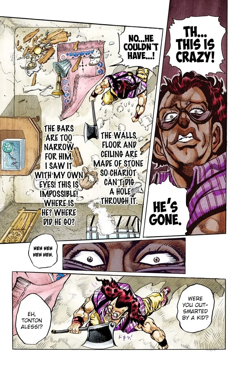 JoJo no Kimyou na Bouken Part 3: Stardust Crusaders Colored Manga β Chapter 95 β Page 15