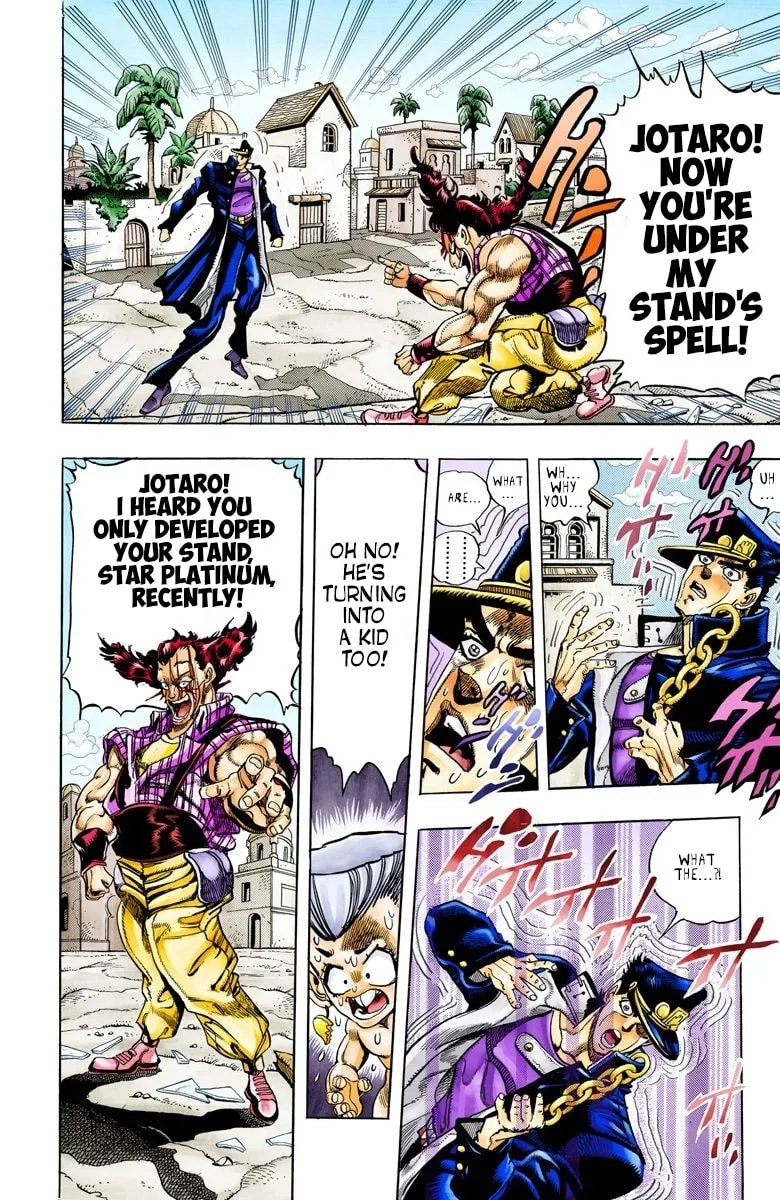 JoJo no Kimyou na Bouken Part 3: Stardust Crusaders Colored Manga β Chapter 96 β Page 6