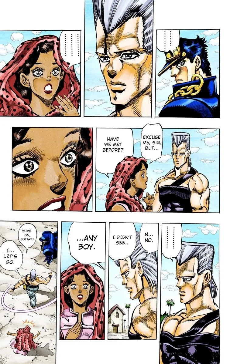 JoJo no Kimyou na Bouken Part 3: Stardust Crusaders Colored Manga β Chapter 96 β Page 17