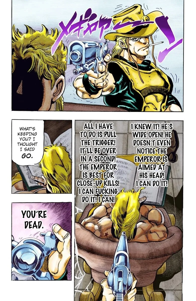 JoJo no Kimyou na Bouken Part 3: Stardust Crusaders Colored Manga β Chapter 97 β Page 13