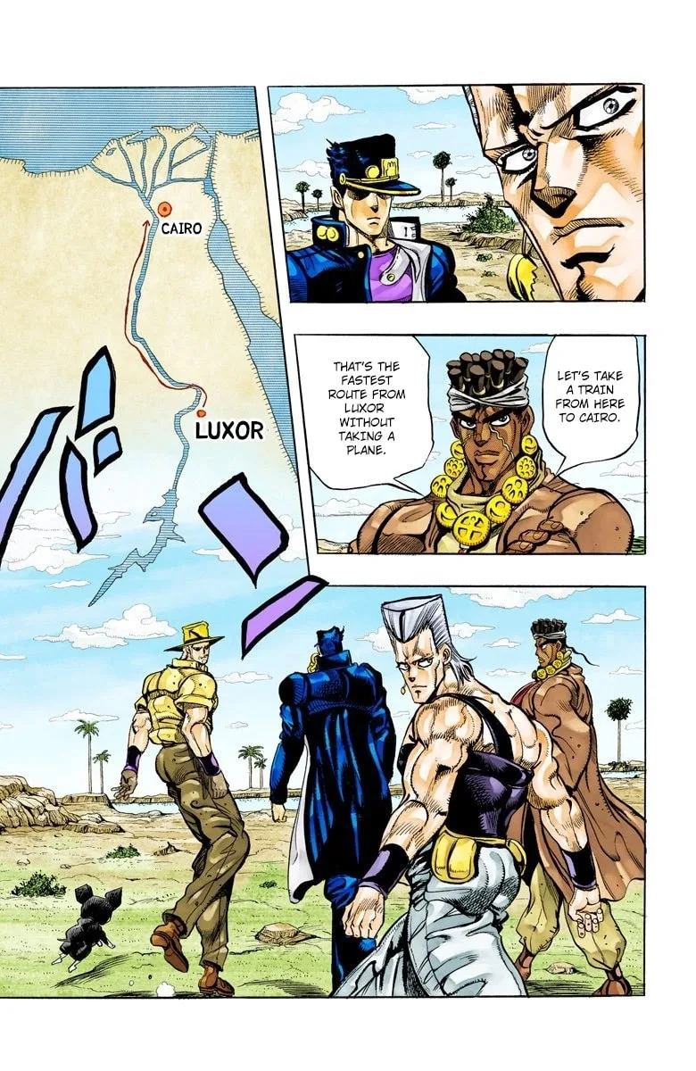 JoJo no Kimyou na Bouken Part 3: Stardust Crusaders Colored Manga β Chapter 97 β Page 19