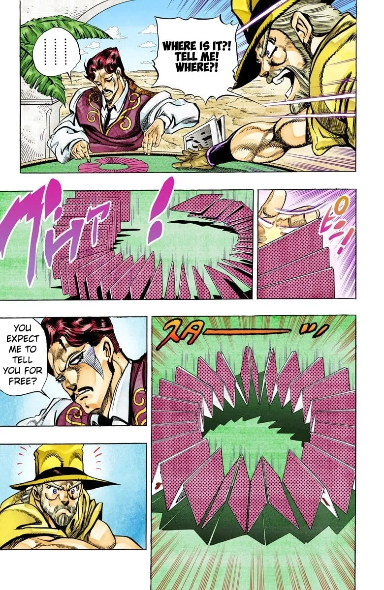 JoJo no Kimyou na Bouken Part 3: Stardust Crusaders Colored Manga β Chapter 98 β Page 10