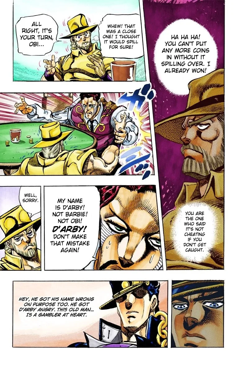 JoJo no Kimyou na Bouken Part 3: Stardust Crusaders Colored Manga β Chapter 99 β Page 17