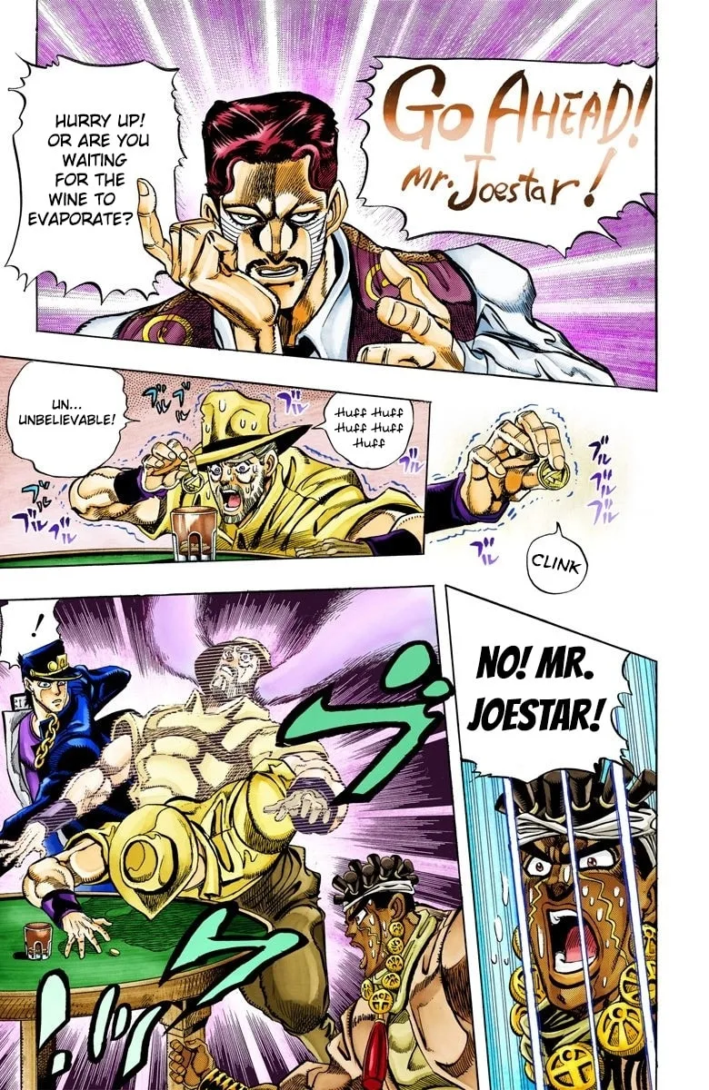 JoJo no Kimyou na Bouken Part 3: Stardust Crusaders Colored Manga β Chapter 100 β Page 7