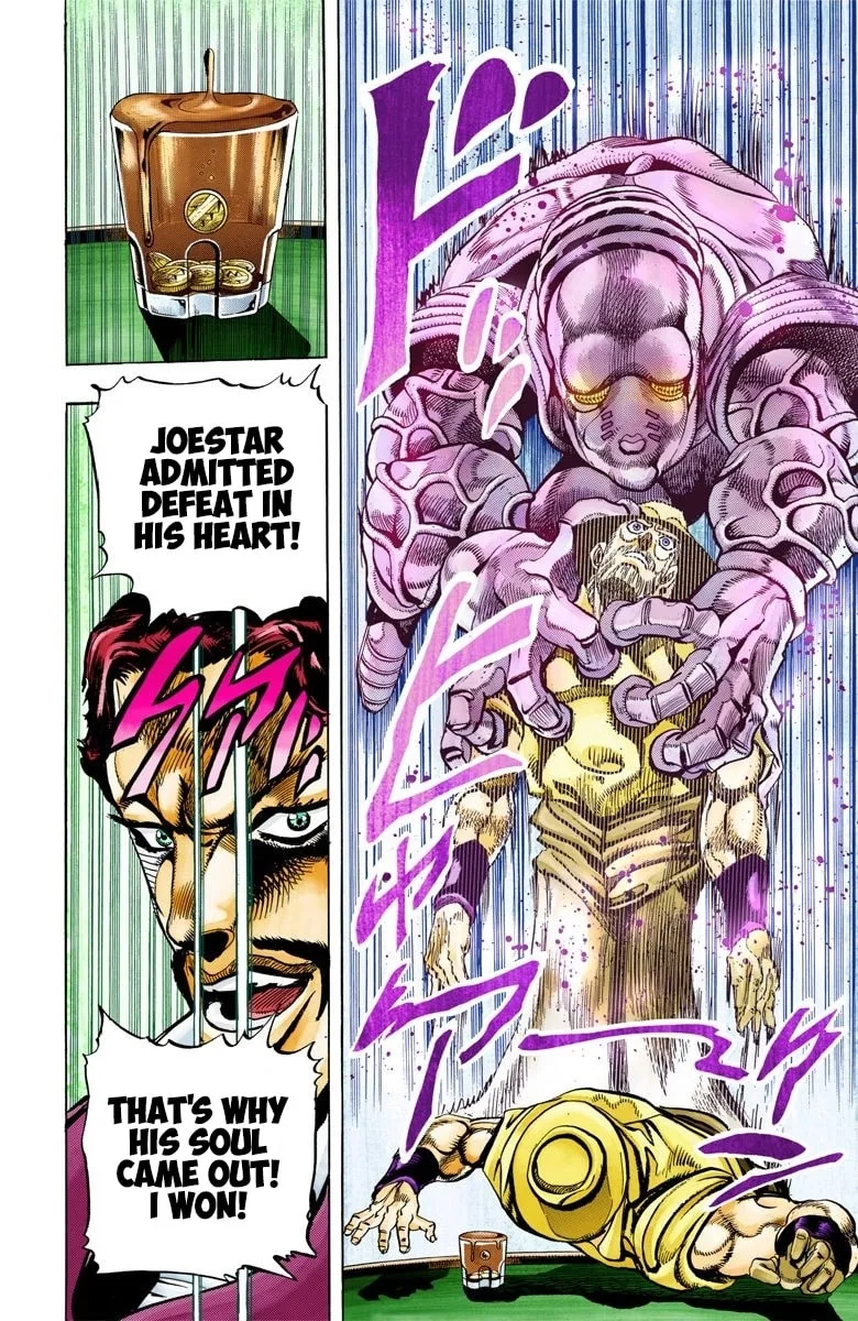 JoJo no Kimyou na Bouken Part 3: Stardust Crusaders Colored Manga β Chapter 100 β Page 8