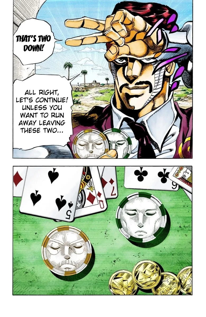 JoJo no Kimyou na Bouken Part 3: Stardust Crusaders Colored Manga β Chapter 100 β Page 11