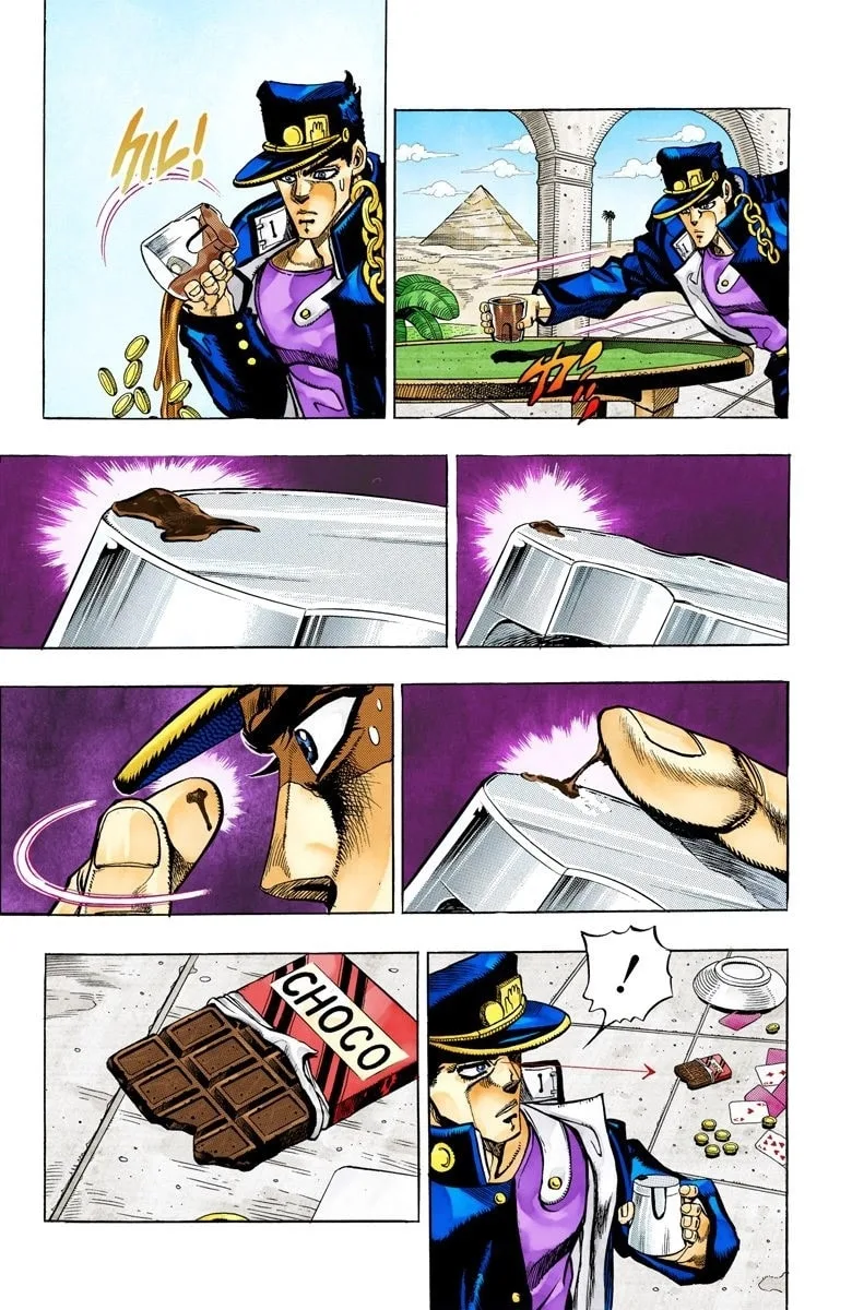JoJo no Kimyou na Bouken Part 3: Stardust Crusaders Colored Manga β Chapter 100 β Page 13