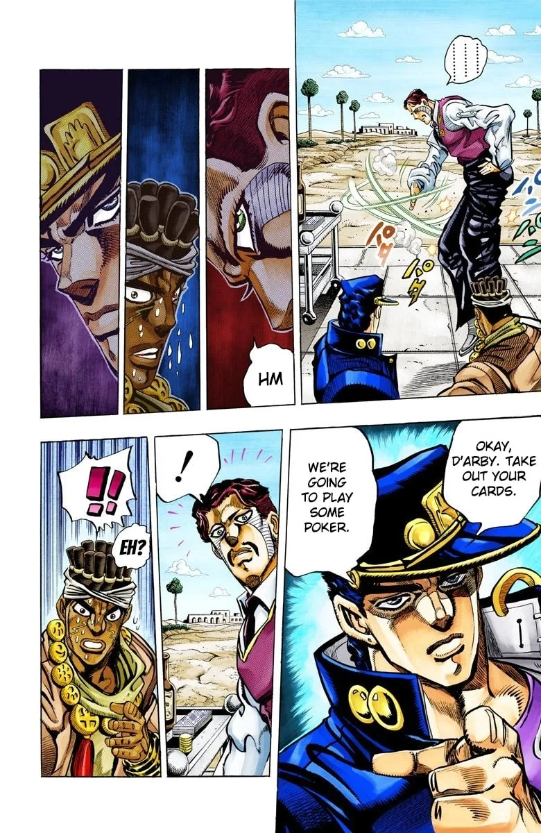 JoJo no Kimyou na Bouken Part 3: Stardust Crusaders Colored Manga β Chapter 100 β Page 16