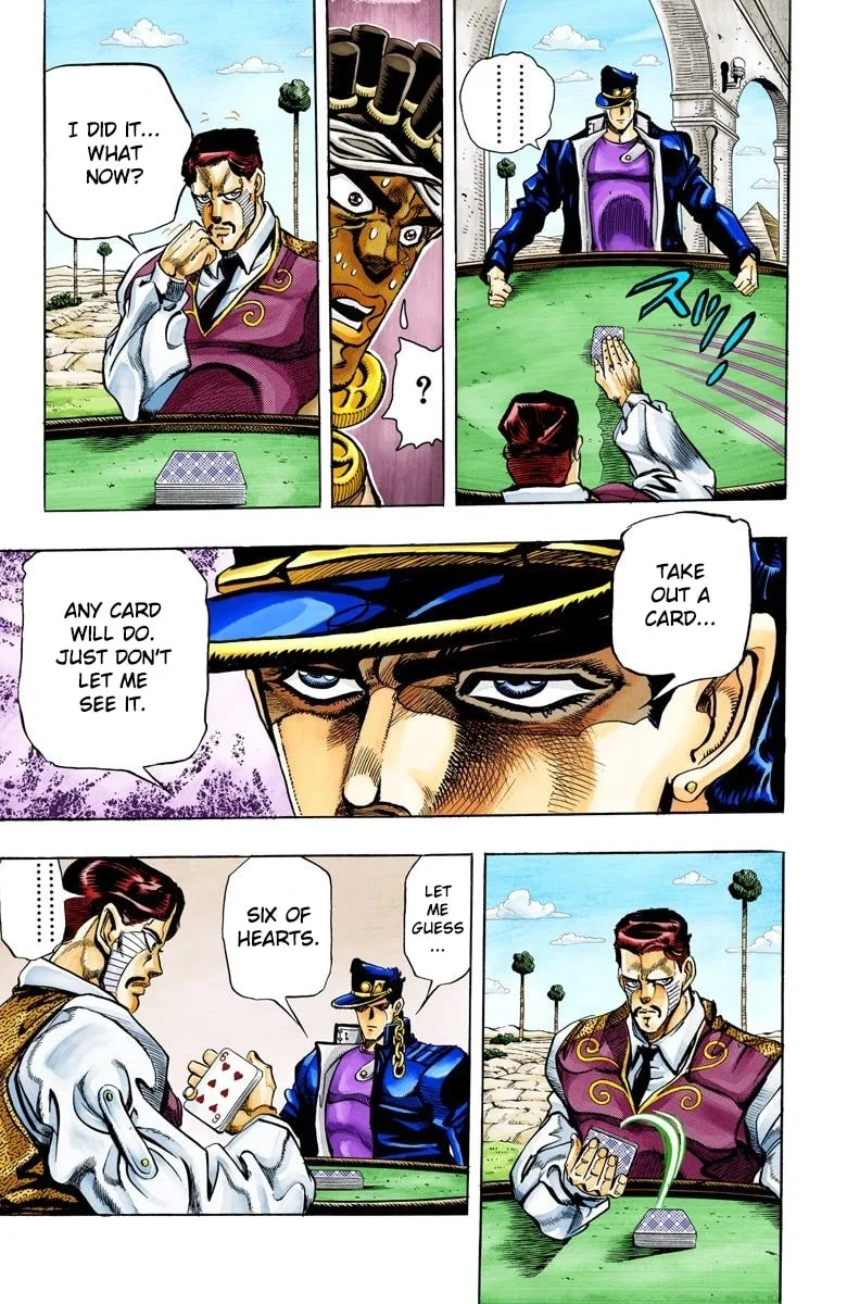JoJo no Kimyou na Bouken Part 3: Stardust Crusaders Colored Manga β Chapter 100 β Page 19