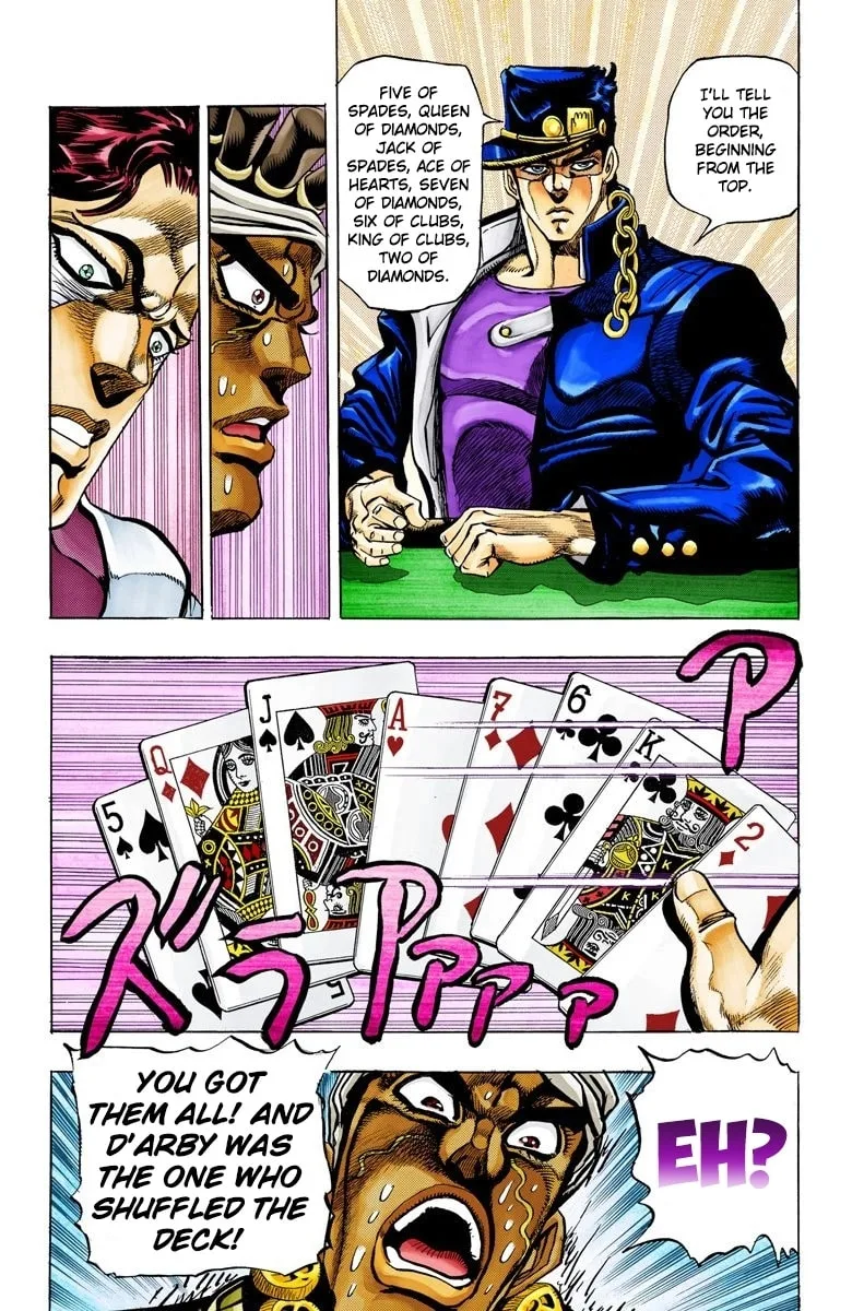 JoJo no Kimyou na Bouken Part 3: Stardust Crusaders Colored Manga β Chapter 100 β Page 20