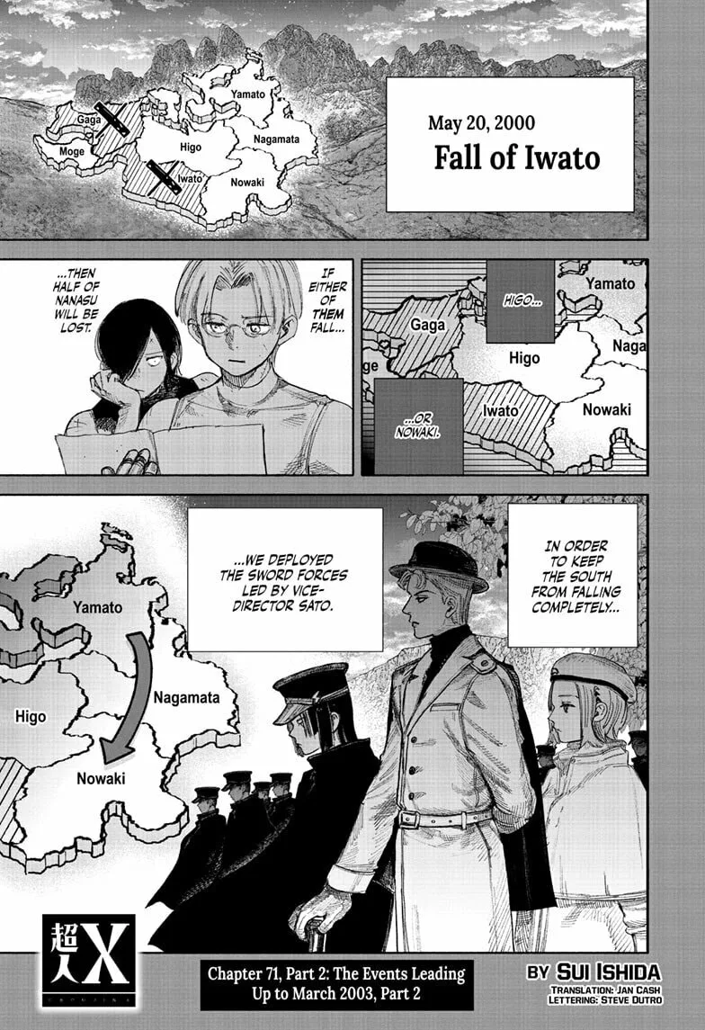 Choujin X β Chapter 71.2 β Page 1