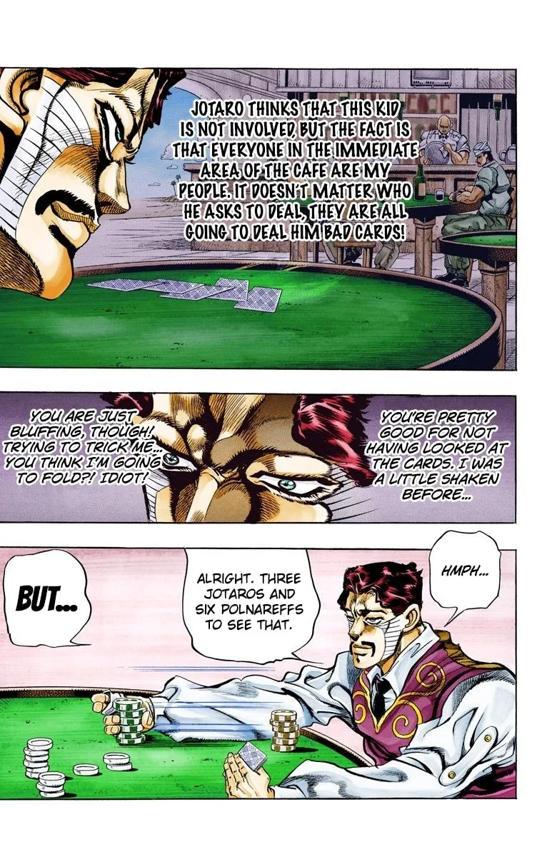 JoJo no Kimyou na Bouken Part 3: Stardust Crusaders Colored Manga β Chapter 102 β Page 15